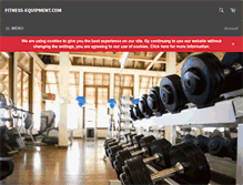 Tablet Screenshot of fitness-equipment.com
